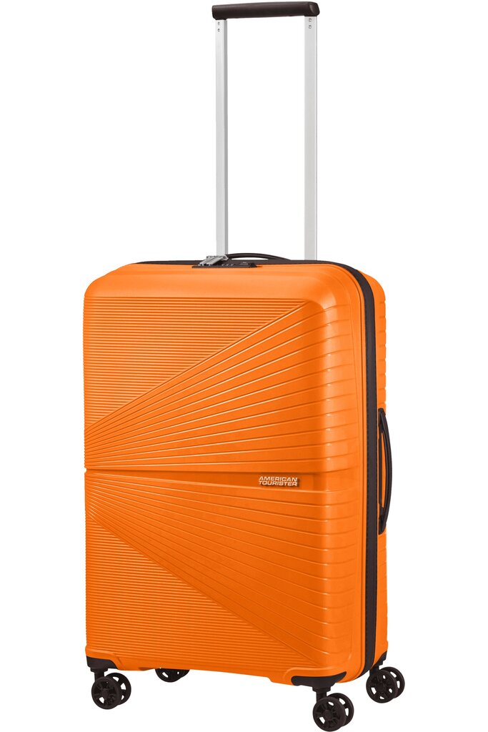 Mažas lagaminas American Tourister Airconic Spinner, S, geltonas kaina ir informacija | Lagaminai, kelioniniai krepšiai | pigu.lt