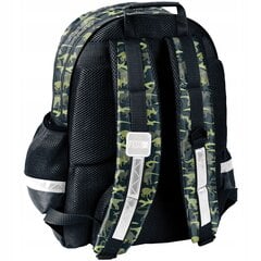 Школьный рюкзак для мальчиков, с динозаврами, 42 см, черный цена и информация | Школьные рюкзаки, спортивные сумки | pigu.lt