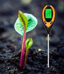 Rūgštingumo ir dirvožemio pH matuoklis kaina ir informacija | Drėgmės, temperatūros, pH, ORP matuokliai | pigu.lt