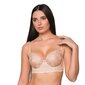 Liemenėlė moterims V.O.V.A. Lingerie soft cup bralette Exility, smėlio spalvos цена и информация | Liemenėlės | pigu.lt