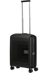 Чемодан для ручной клади American Tourister Aerostep Spinner Black 55 cm цена и информация | Чемоданы, дорожные сумки | pigu.lt