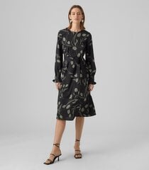 Женское платье Vero Moda 10294301*01 5715433038197, черное/зелёное цена и информация | Платья | pigu.lt