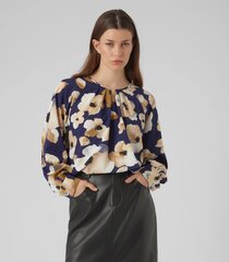 Vero Moda palaidinė moterims 10298858*01, mėlyna kaina ir informacija | Palaidinės, marškiniai moterims | pigu.lt