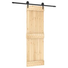 Stumdomos vidaus durys vidaXL su įrangos rinkiniu 70x210cm цена и информация | Межкомнатные двери | pigu.lt