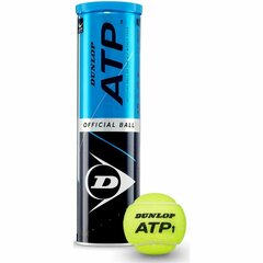 Teniso kamuoliukai Dunlop ATP Official, 3 vnt, žali цена и информация | Товары для большого тенниса | pigu.lt