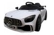 Vienvietis vaikiškas elektromobilis Mercedes GTR-S, baltas цена и информация | Elektromobiliai vaikams | pigu.lt