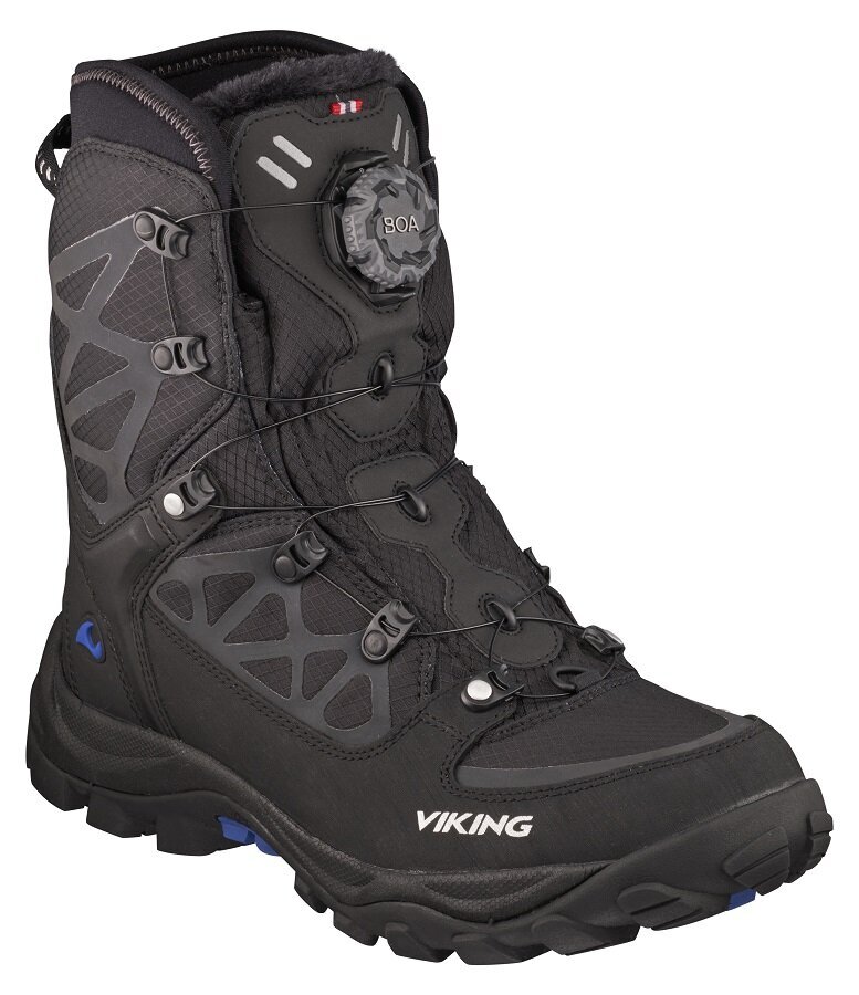 Viking žieminiai batai vyrams Constrictor III Boa Product 3-088200-246, juodi kaina ir informacija | Vyriški batai | pigu.lt