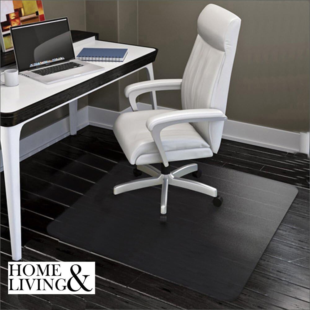 Apsauginis grindų kilimėlis Home&Living, juodas kaina ir informacija | Biuro kėdės | pigu.lt