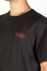 Marškinėliai vyrams Wrangler 112339329, juodi kaina ir informacija | Vyriški marškinėliai | pigu.lt