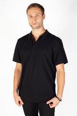 Рубашкa-поло WRANGLER 112339861-L, черная цена и информация | Мужские футболки | pigu.lt