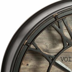 Винтажные настенные часы Ø 39 см, подсказка, круглые, римские номера цена и информация | Часы | pigu.lt