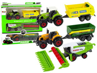 Žemės ūkio technikos komplektas Lean Toys kaina ir informacija | Žaislai berniukams | pigu.lt