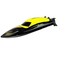 Nuotoliniu būdu valdoma motorinė valtis LeanToys, geltona kaina ir informacija | Žaislai berniukams | pigu.lt