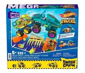 Konstravimo rinkinys Hot Wheels Mega-wrex Mega Bloks цена и информация | Игрушки для мальчиков | pigu.lt