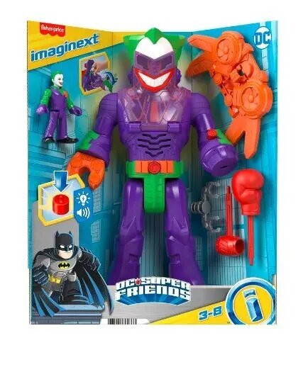 Figūrėlių rinkinys Imaginext DC Super Friends Joker & Laughrobot Bundle цена и информация | Žaislai berniukams | pigu.lt