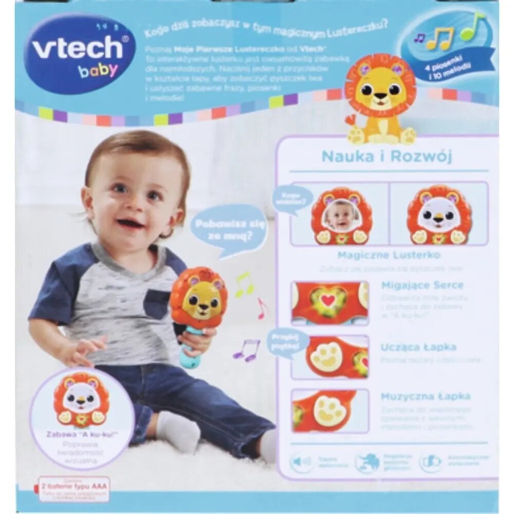 Žaislai kūdikiams Vtech My First Mirro цена и информация | Žaislai kūdikiams | pigu.lt