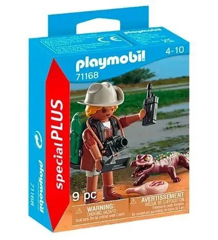 71168 Playmobil® Special Plus Tyrėjas su aligatoriumi kaina ir informacija | Konstruktoriai ir kaladėlės | pigu.lt