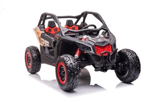 Dvivietis vaikiškas elektromobilis Can-am Buggy DK-CA001 RS Version, raudonas/juodas цена и информация | Электромобили для детей | pigu.lt