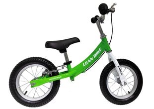 Балансировочный велосипед Carlo, зеленый цена и информация | Балансировочные велосипеды | pigu.lt