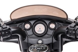 Triratis elektrinis motociklas vaikams Goldwing NEL-R1800GS, juodas kaina ir informacija | Elektromobiliai vaikams | pigu.lt