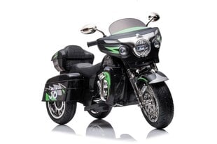 Triratis elektrinis motociklas vaikams Goldwing NEL-R1800GS, juodas kaina ir informacija | Elektromobiliai vaikams | pigu.lt