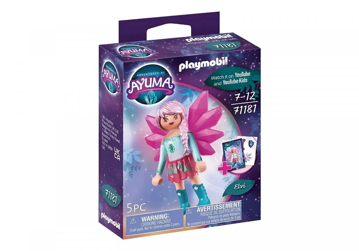 71181 PLAYMOBIL® Crystal Fairy Elvi kaina ir informacija | Konstruktoriai ir kaladėlės | pigu.lt