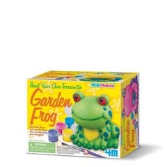 Kūrybinis dažymo rinkinys 4M KidzMaker Garden frog kaina ir informacija | Piešimo, tapybos, lipdymo reikmenys | pigu.lt