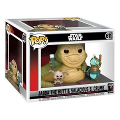 Funko POP! Star Wars Jabba the Hutt and Salacious Crumb цена и информация | Атрибутика для игроков | pigu.lt