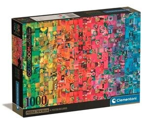 Dėlionė Spalvų mozaika Clementoni, 39781, 1000 d. kaina ir informacija | Dėlionės (puzzle) | pigu.lt