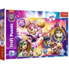 Dėlionė Trefl Paw Patrol (Šunyčiai patruliai), 100 det. kaina ir informacija | Dėlionės (puzzle) | pigu.lt