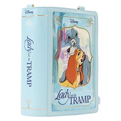 Rankinė Loungefly Disney Crossbody Bag Lady And The Tramp kaina ir informacija | Kuprinės ir krepšiai | pigu.lt