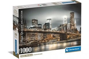 Dėlionė Miestas naktį Clementoni, 39704, 1000 d. kaina ir informacija | Dėlionės (puzzle) | pigu.lt