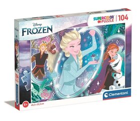Dėlionė Frozen (Ledo Šalis), 104 d. kaina ir informacija | Dėlionės (puzzle) | pigu.lt