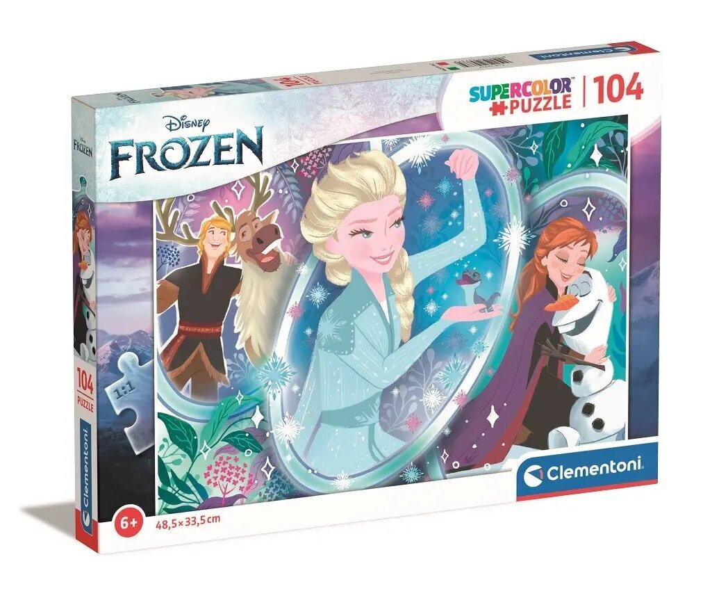 Dėlionė Frozen (Ledo Šalis), 104 d. цена и информация | Dėlionės (puzzle) | pigu.lt