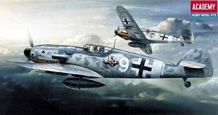 Surenkamas modelis Academy Messerschmitt Bf -109 G kaina ir informacija | Konstruktoriai ir kaladėlės | pigu.lt