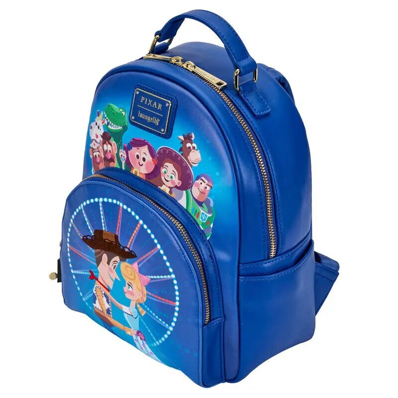 Vaikiška kuprinė Disney by Loungefly Toy Story Woody Bo Peep, mėlyna kaina ir informacija | Kuprinės mokyklai, sportiniai maišeliai | pigu.lt