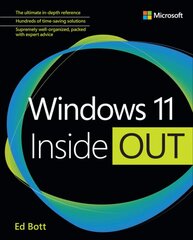 Windows 11 Inside Out kaina ir informacija | Ekonomikos knygos | pigu.lt