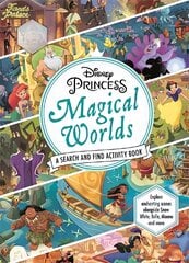 Disney Princess: Magical Worlds Search and Find Activity Book kaina ir informacija | Knygos mažiesiems | pigu.lt