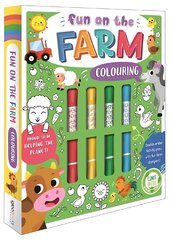 Fun on the Farm Colouring цена и информация | Книги для самых маленьких | pigu.lt