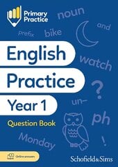 Primary Practice English Year 1 Question Book, Ages 5-6 kaina ir informacija | Knygos paaugliams ir jaunimui | pigu.lt