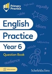 Primary Practice English Year 6 Question Book, Ages 10-11 цена и информация | Книги для подростков и молодежи | pigu.lt