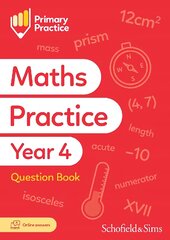 Primary Practice Maths Year 4 Question Book, Ages 8-9 цена и информация | Книги для подростков  | pigu.lt