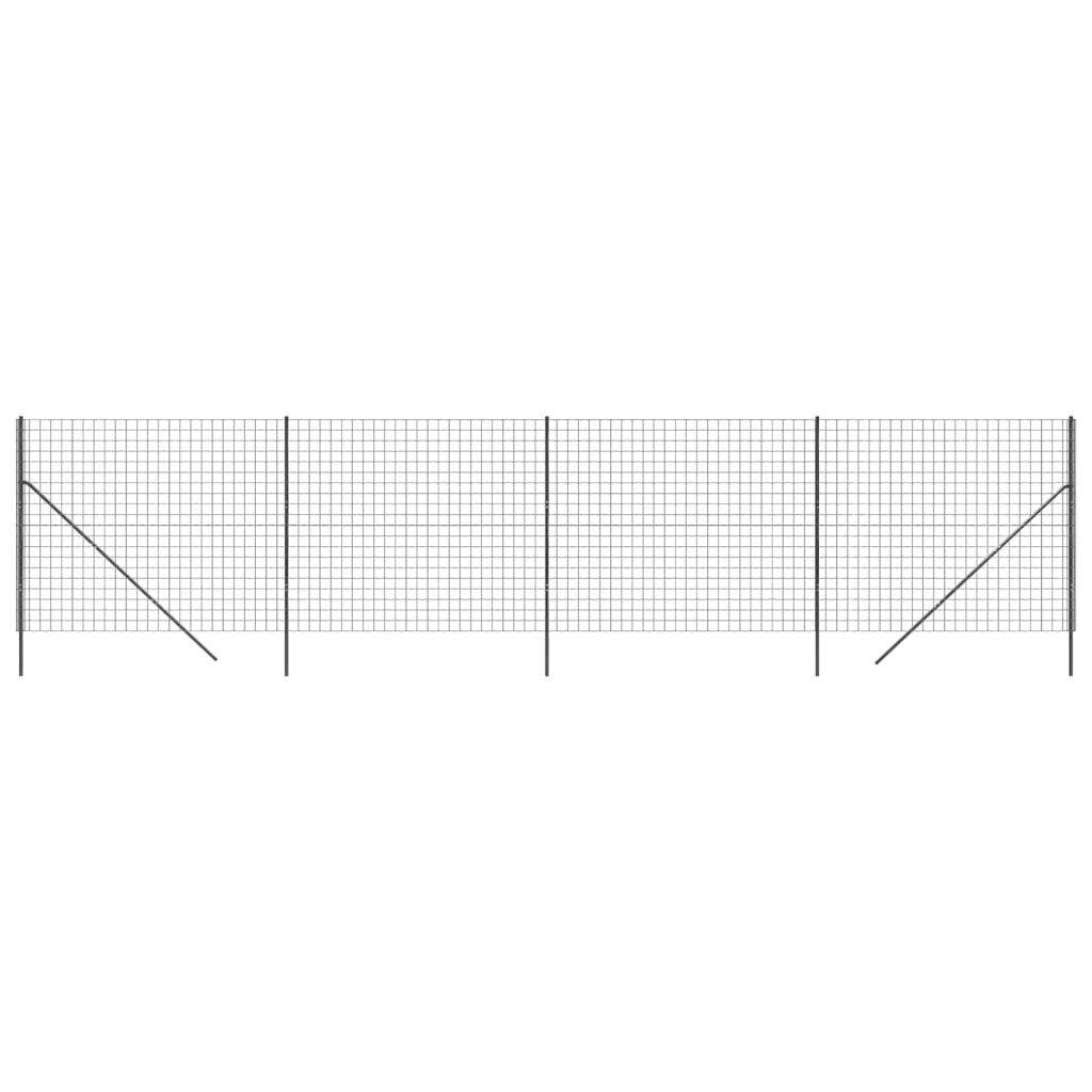 Vielinė tinklinė tvora vidaXL 1,4x10m kaina ir informacija | Tvoros ir jų priedai | pigu.lt