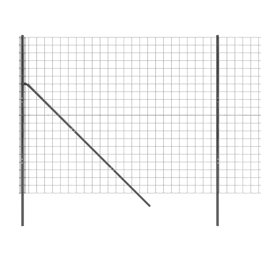 Vielinė tinklinė tvora vidaXL 1,4x10m цена и информация | Tvoros ir jų priedai | pigu.lt
