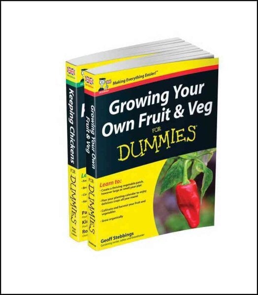 Self-sufficiency For Dummies Collection - Growing Your Own Fruit & Veg For Dummies/Keeping Chickens For Dummies UK Edition UK ed kaina ir informacija | Saviugdos knygos | pigu.lt