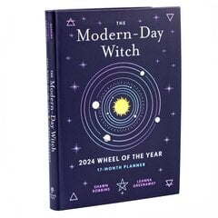 Modern-Day Witch 2024 Wheel of the Year 17-Month Planner kaina ir informacija | Saviugdos knygos | pigu.lt