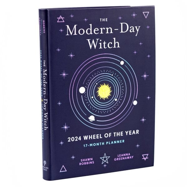 Modern-Day Witch 2024 Wheel of the Year 17-Month Planner цена и информация | Saviugdos knygos | pigu.lt