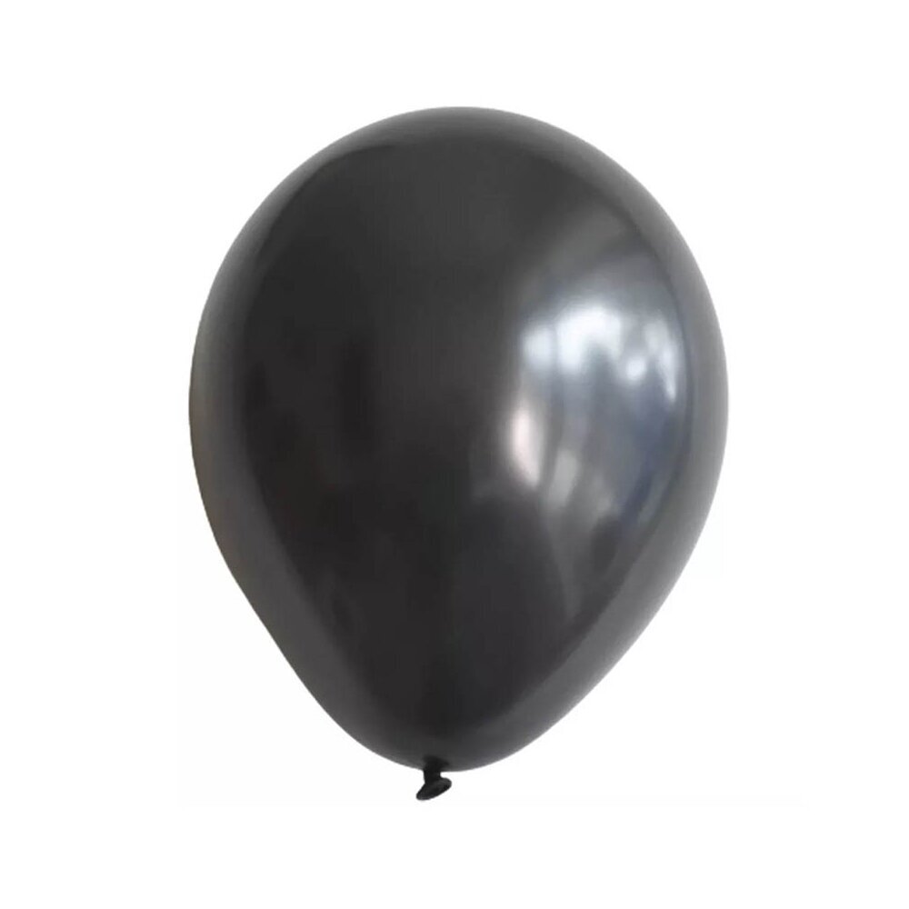 Balionai, 30 cm., 10 vnt., juodi kaina ir informacija | Balionai | pigu.lt