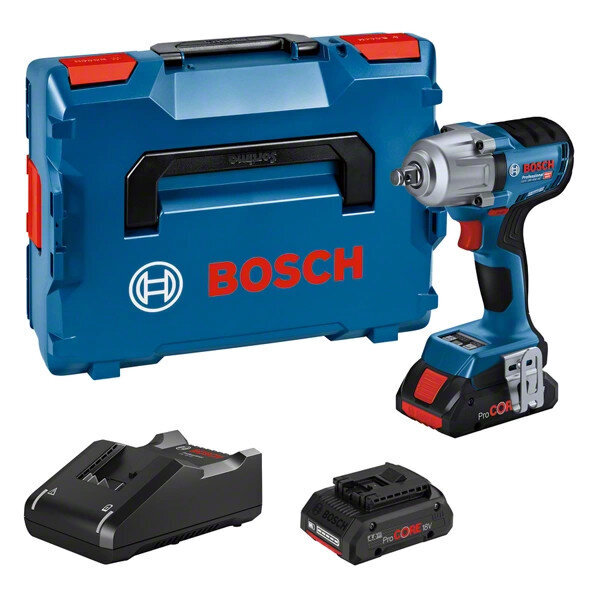 Akumuliatorinis suktuvas Bosch 18V-450 HC 1/2" 18V 06019K4002, su akumuliatoriumi ir įkrovikliu цена и информация | Suktuvai, gręžtuvai | pigu.lt