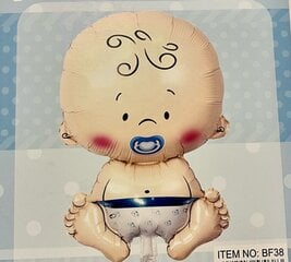 Folinis balionas baby boy, 50x75 cm kaina ir informacija | Balionai | pigu.lt